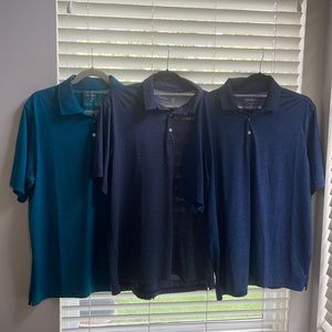 3 Men’s Walter Hagen Golf Polo Shirts XL